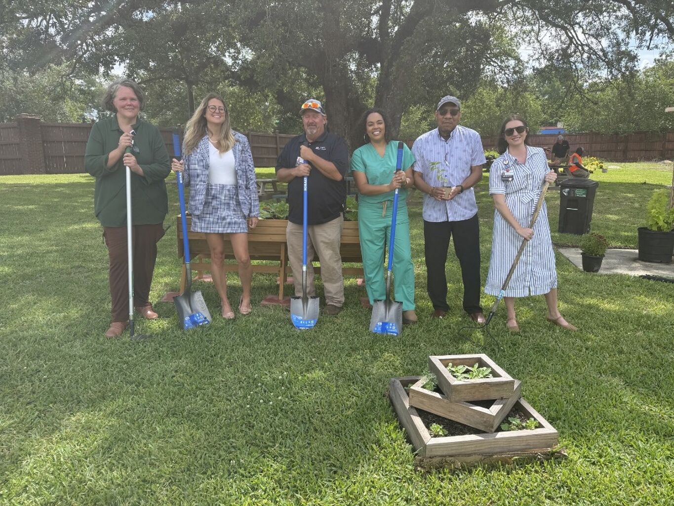 USA Health Center for Healthy Communities garden officially opens