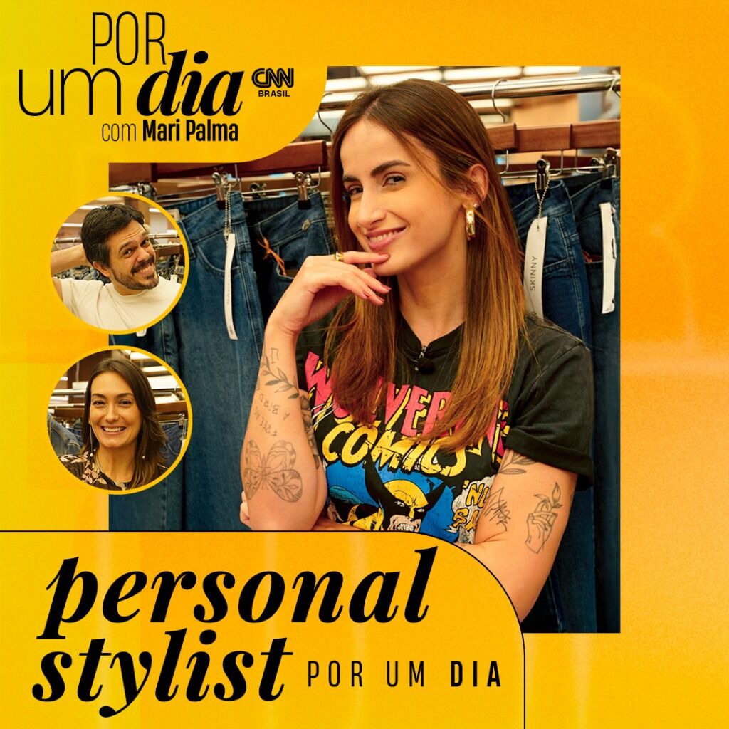 Mari Palma &eacute; personal stylist por um dia