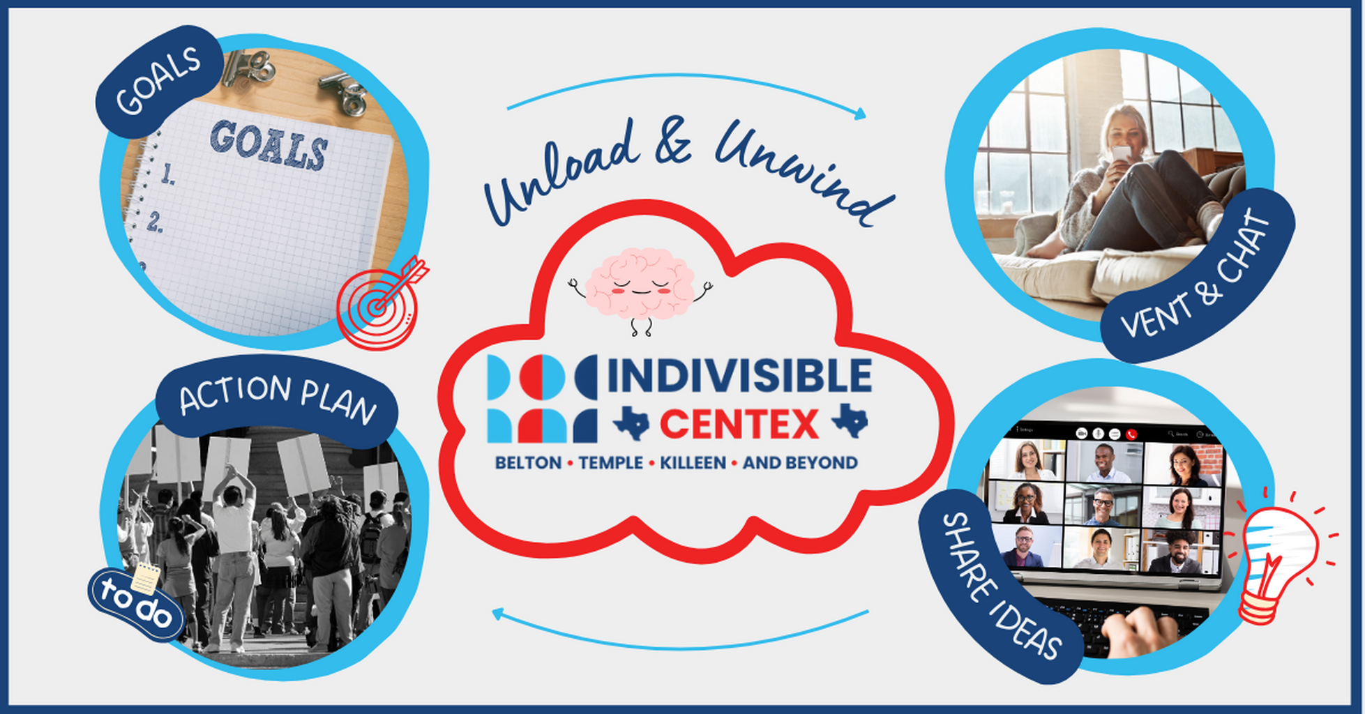 ICTX Unload & Unwind &middot; Indivisible CenTex