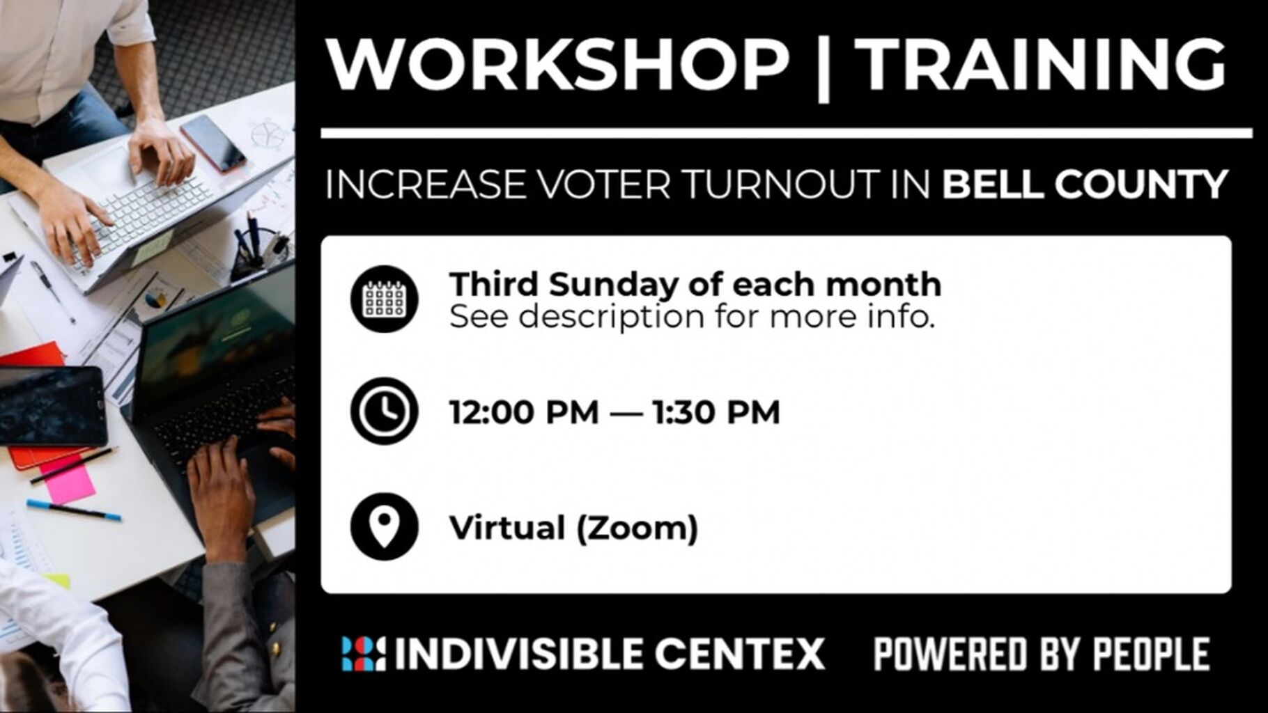 Increase Voter Turnout Workshop & Training