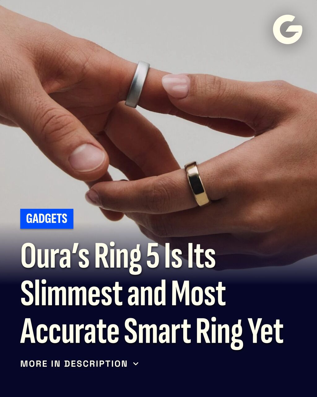 Oura&rsquo;s Ring 5 Is Its Slimmest and Most Accurate Smart Ring Yet