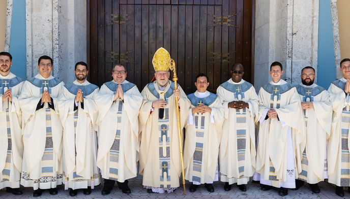"A record number of new priests ordained for the Archdiocese of Miami": Florida Catholic Newspaper