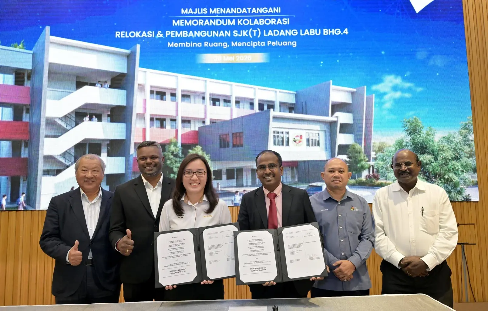 Matrix Concepts To Fund Half Of New SJKT Ladang Labu Bahagian 4 Development