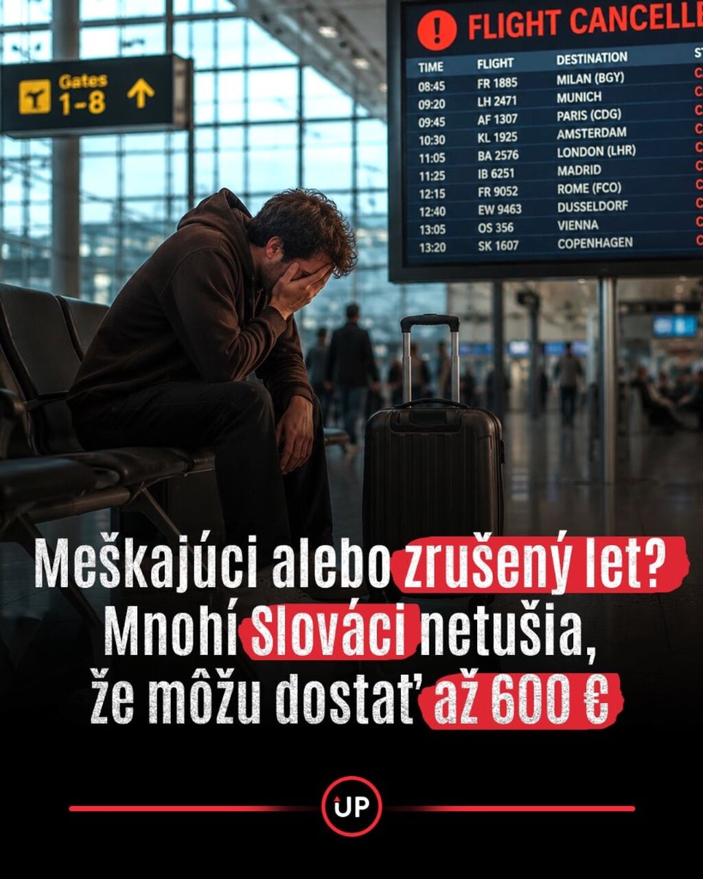 Zru&scaron;en&yacute; alebo me&scaron;kaj&uacute;ci let? Mnoh&iacute; Slov&aacute;ci netu&scaron;ia, že m&ocirc;žu dostať až 600 eur