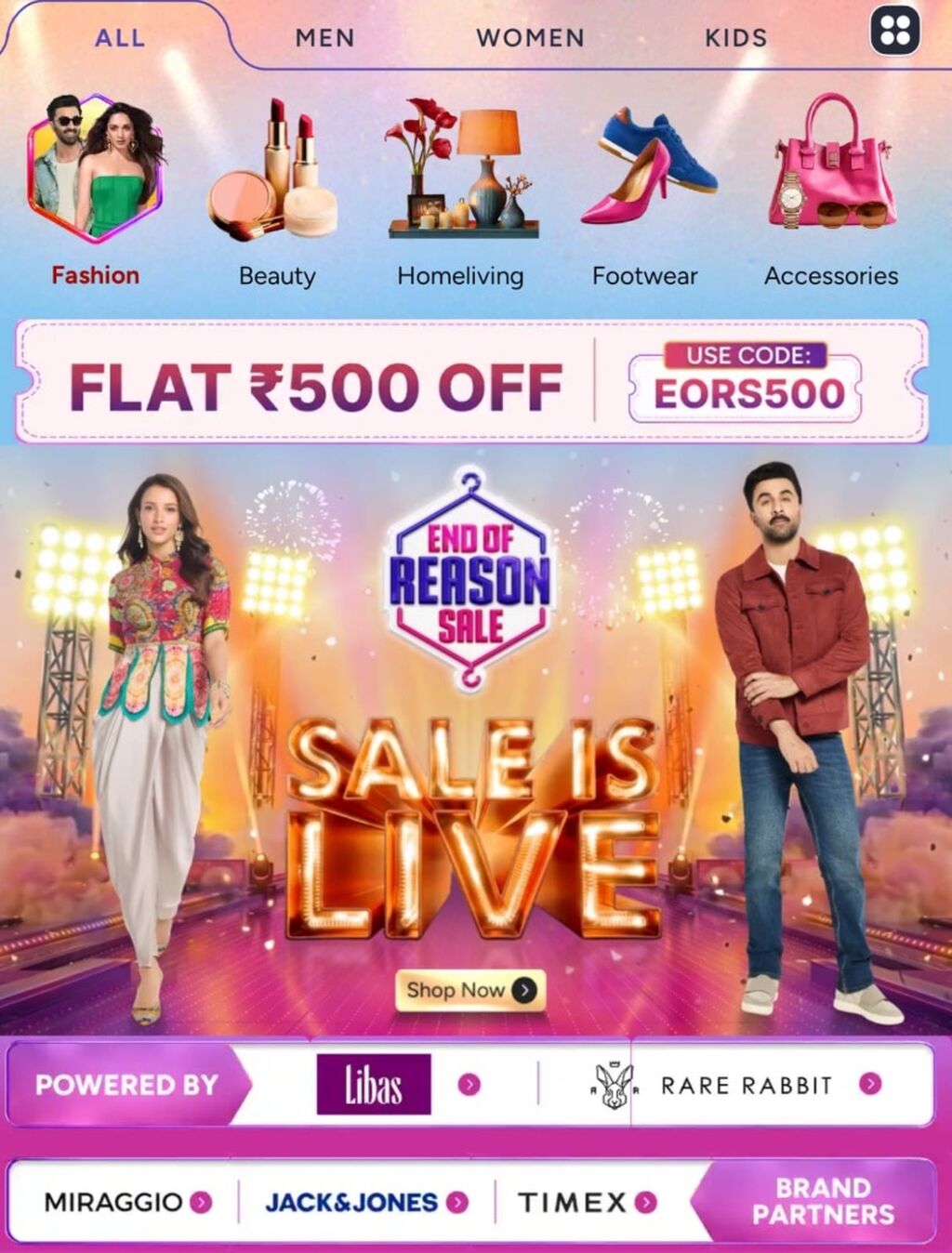 Myntra sale