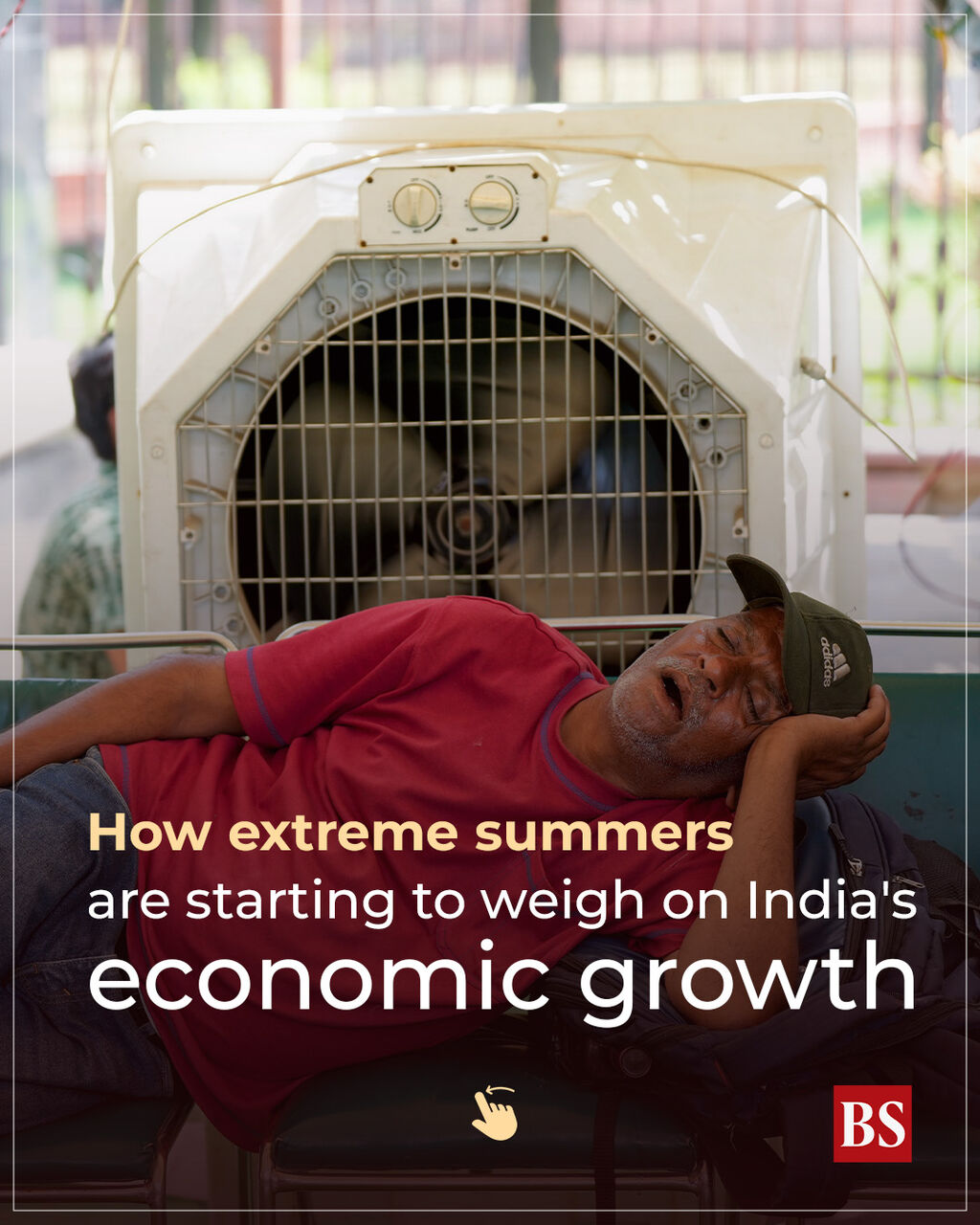 How extreme summers are starting to weigh on India's economic growth