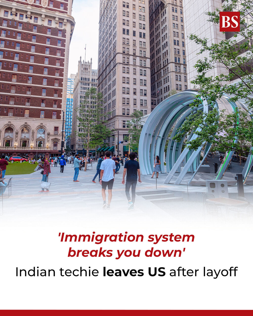 'Immigration system breaks you down': Indian techie leaves US after layoff