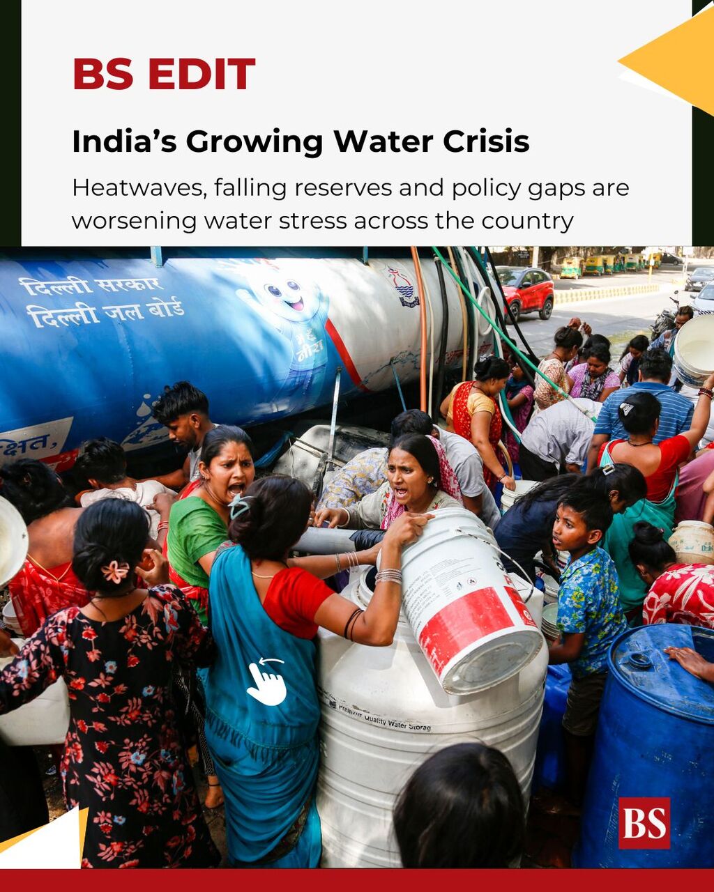 Deepening water stress across urban, rural centres calls for urgent reforms