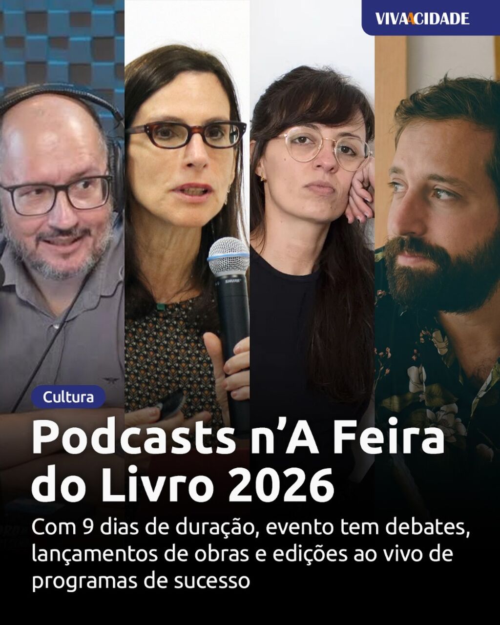 Podcasts n&rsquo;A Feira do Livro 2026