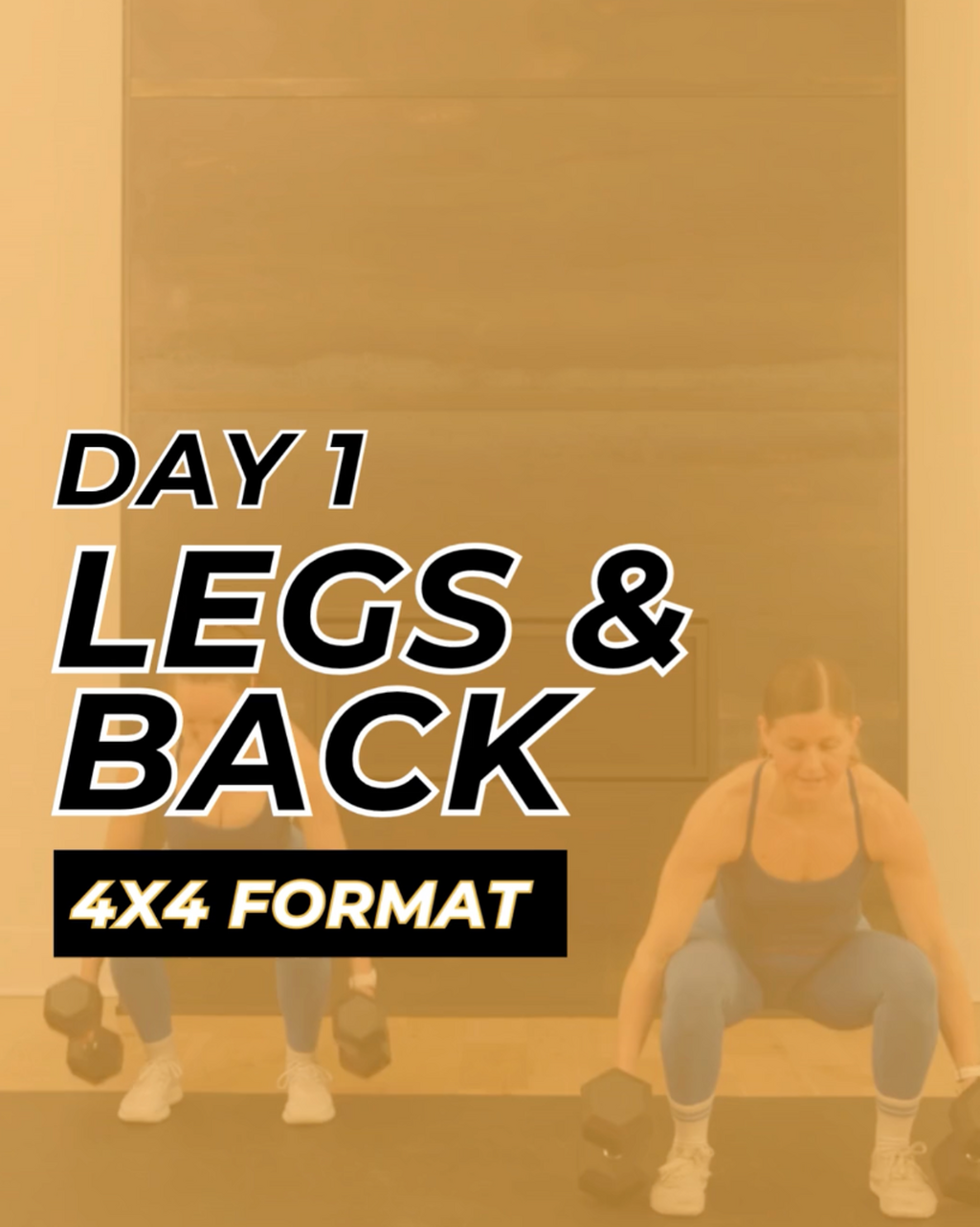 Max 20 Day 1: 20-Minute Legs and Back