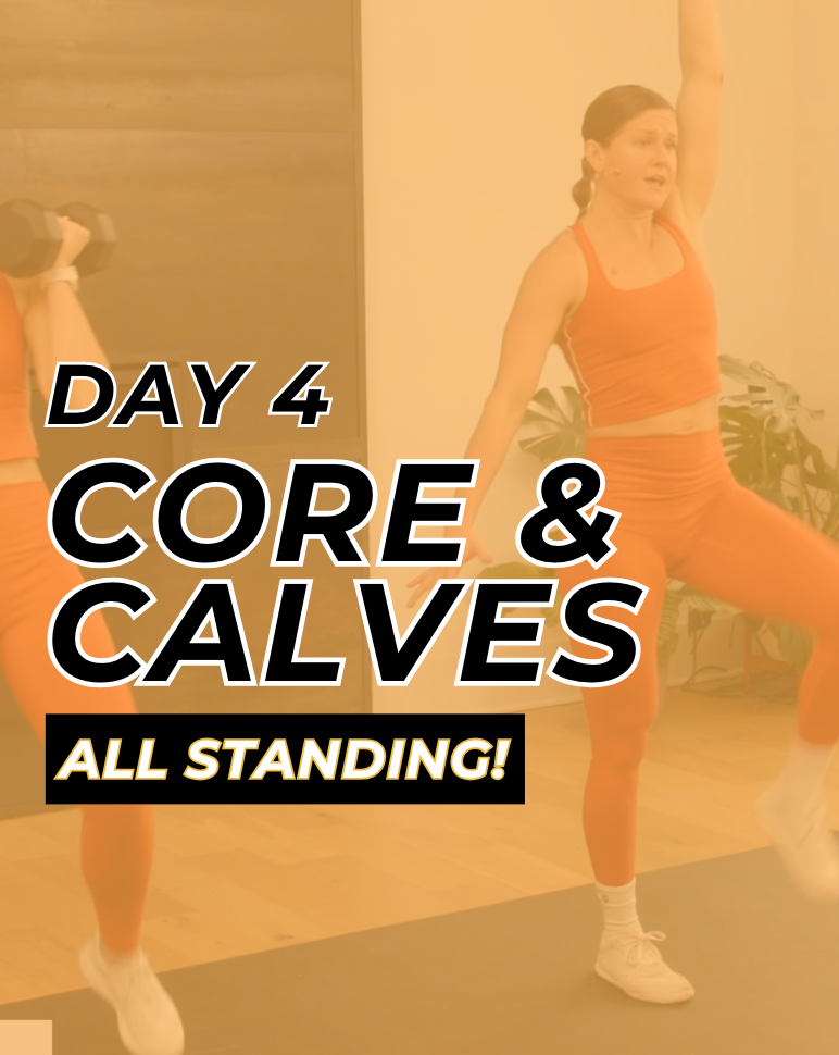 Max 20 Day 4: 20-Minute Core and Calves Workout