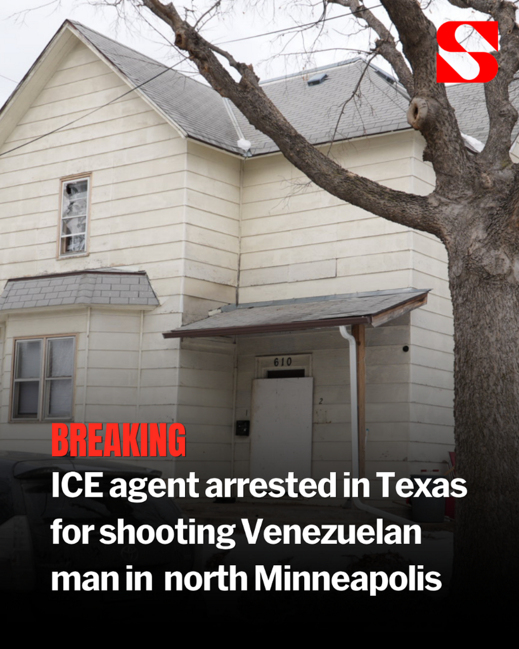 ICE agent charged in north Minneapolis shooting of Venezuelan man arrested in Texas