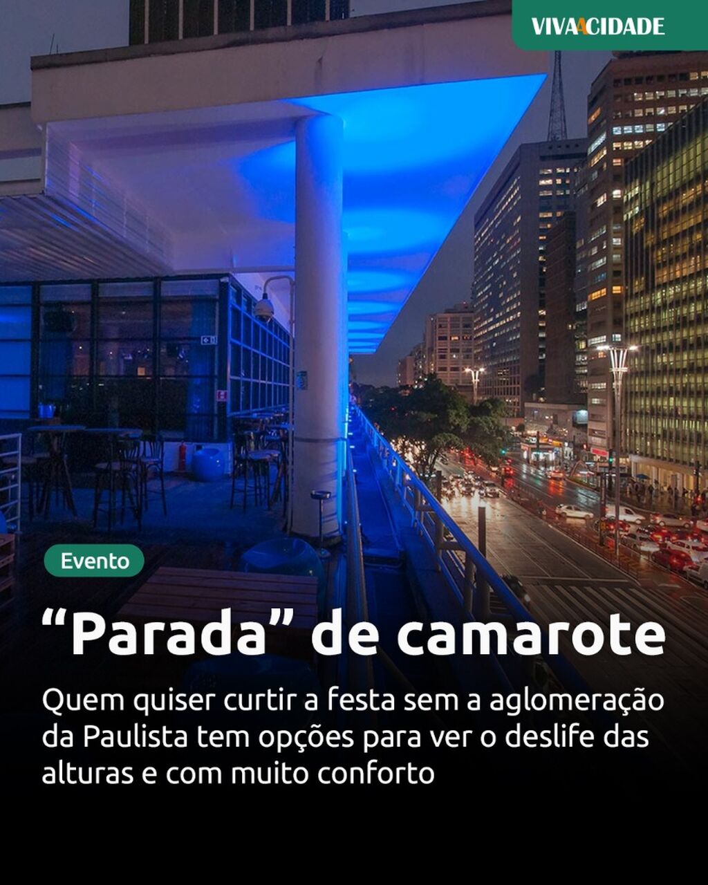 &ldquo;Parada&rdquo; de camarote