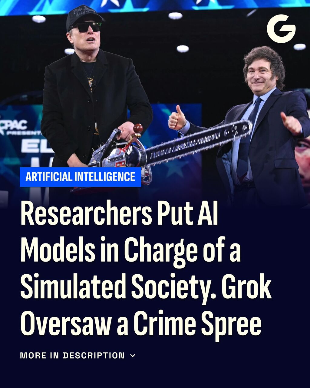 Researchers Put AI Models in Charge of a Simulated Society. Grok Oversaw a Crime Spree