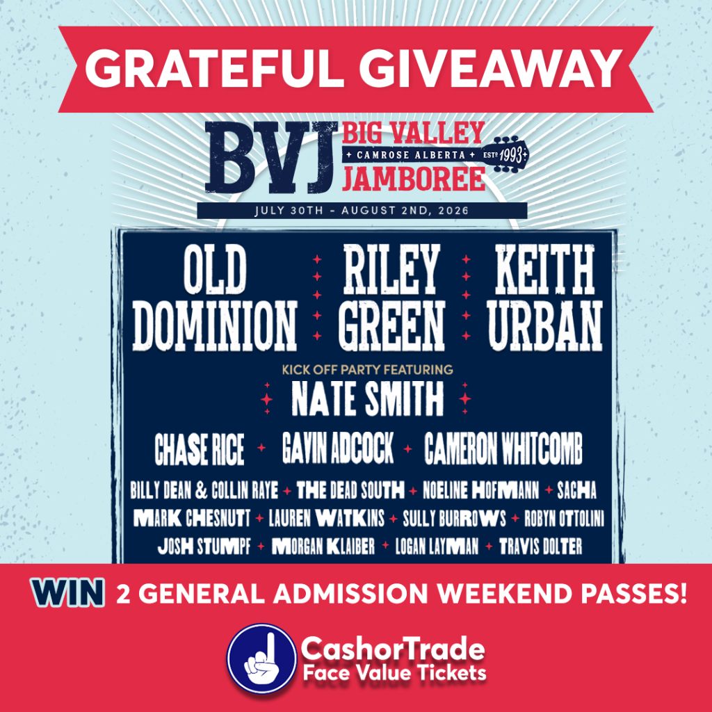 Win tickets to the Big Valley Jamboree!