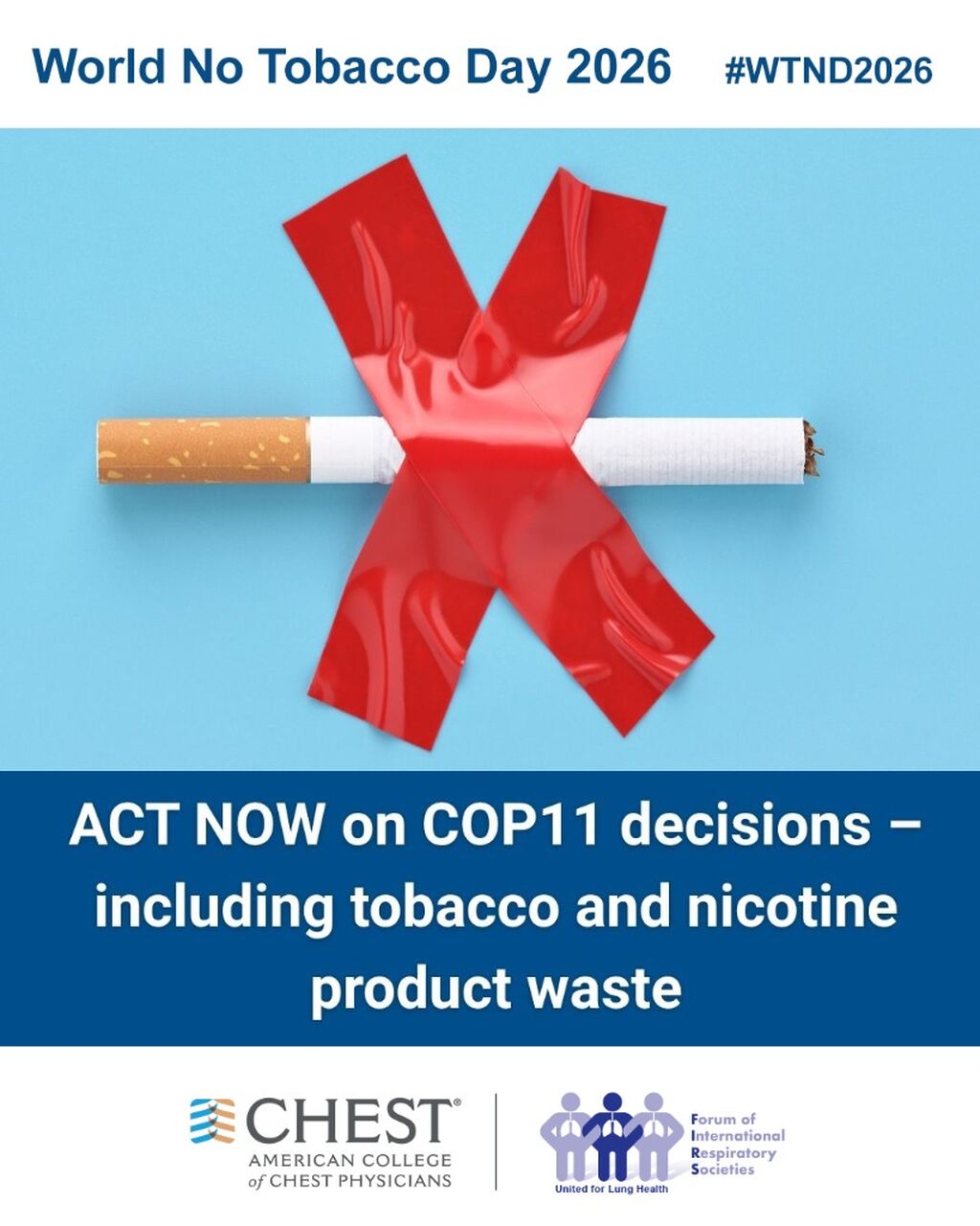 World No Tobacco Day 2026