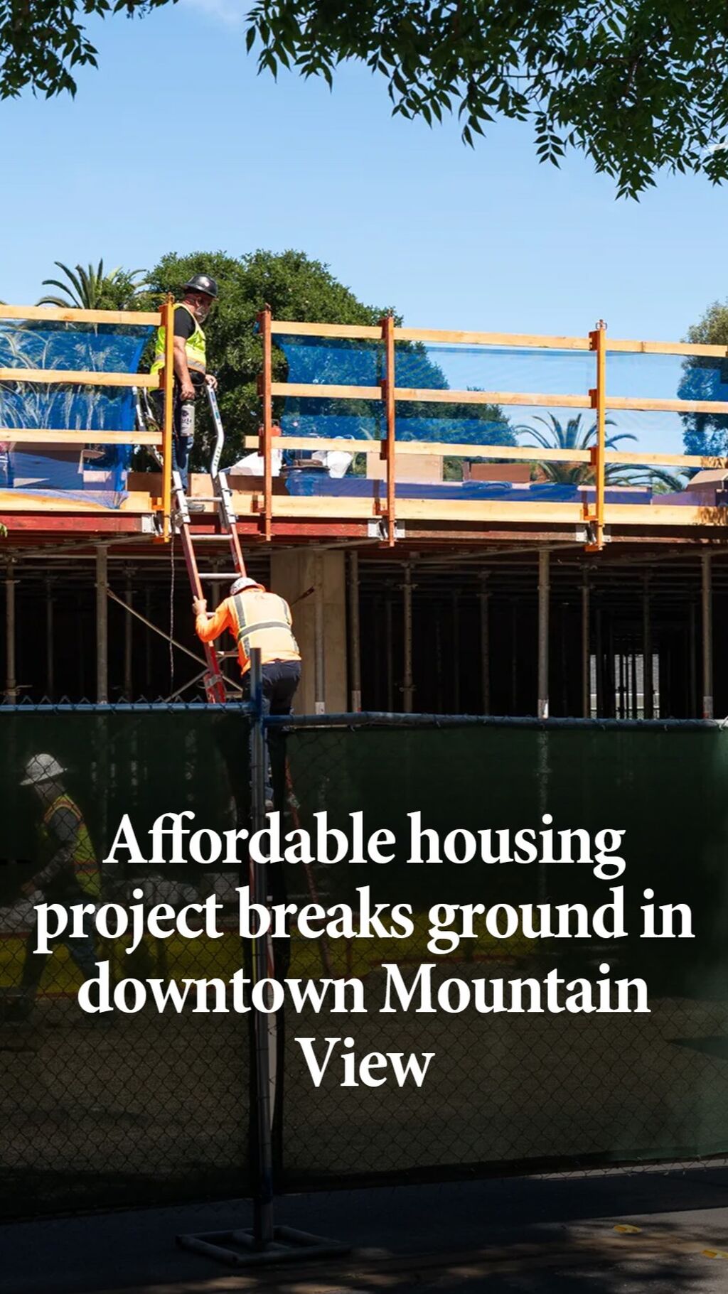 Affordable housing project breaks ground in downtown Mountain View