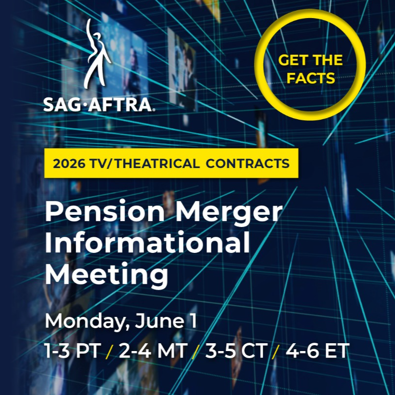 RSVP: 2026 TV/Theatrical Contracts - Pension Merger Informational Meeting