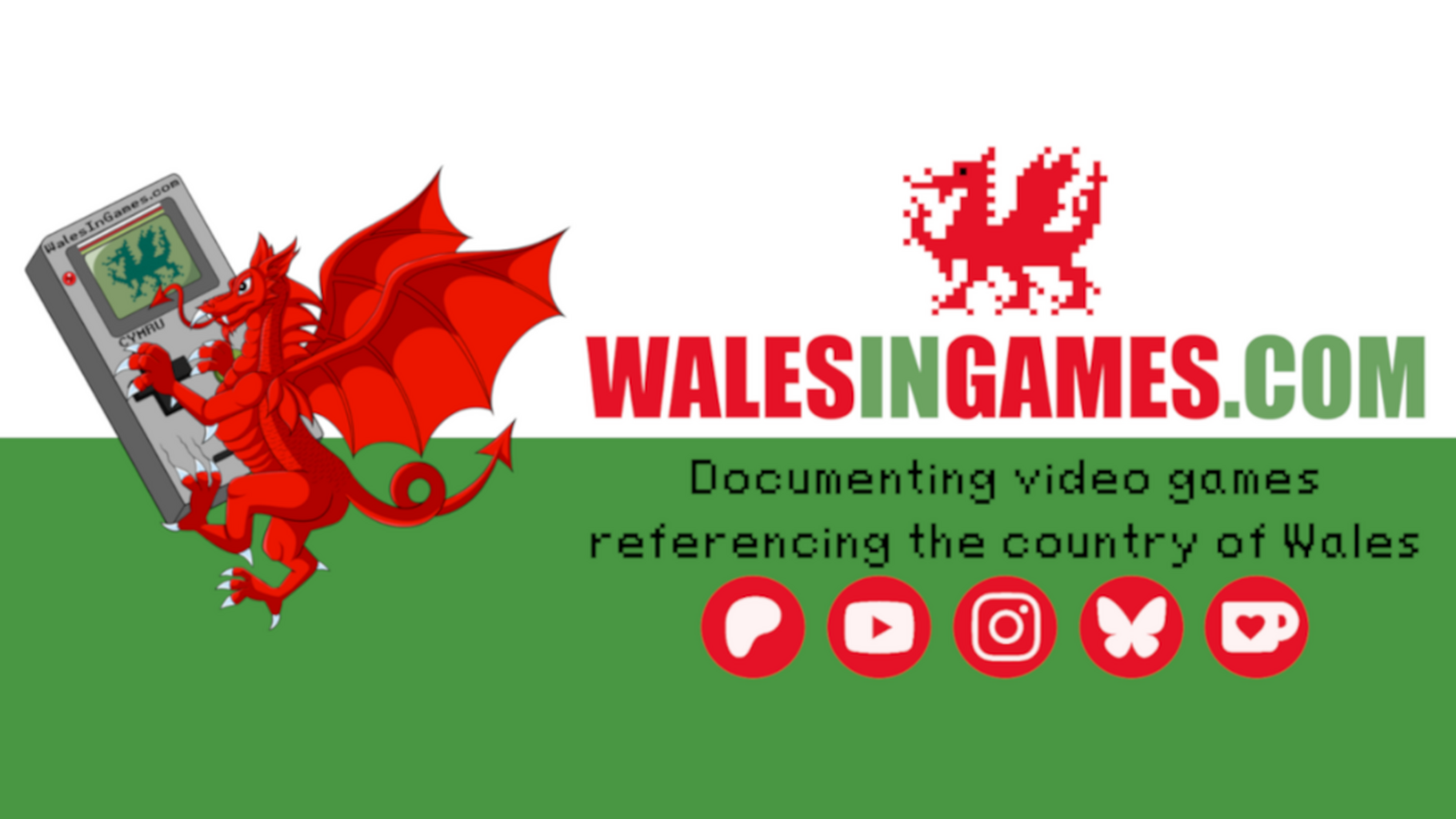 Wales in Games website