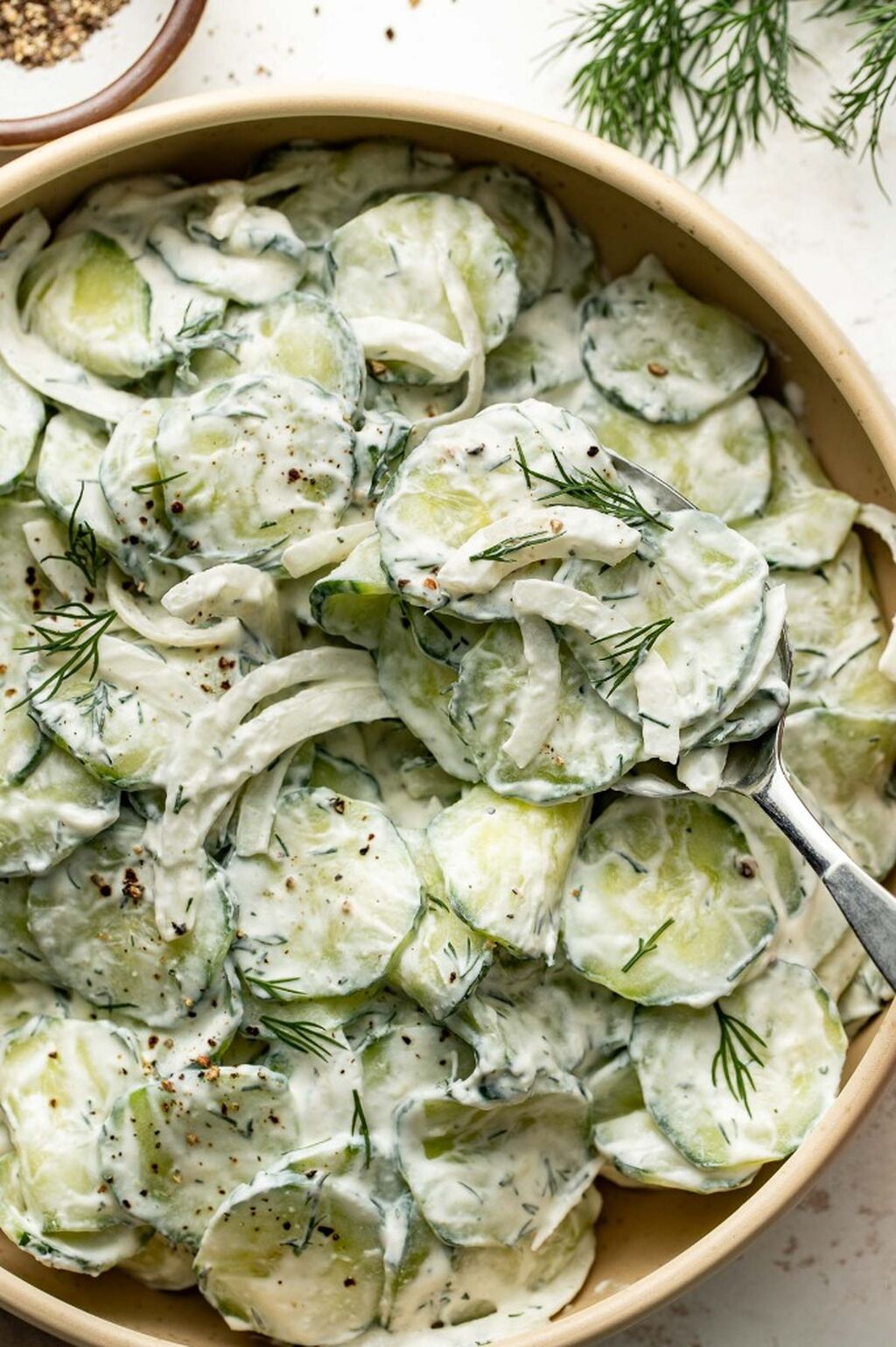Creamy Cucumber Salad
