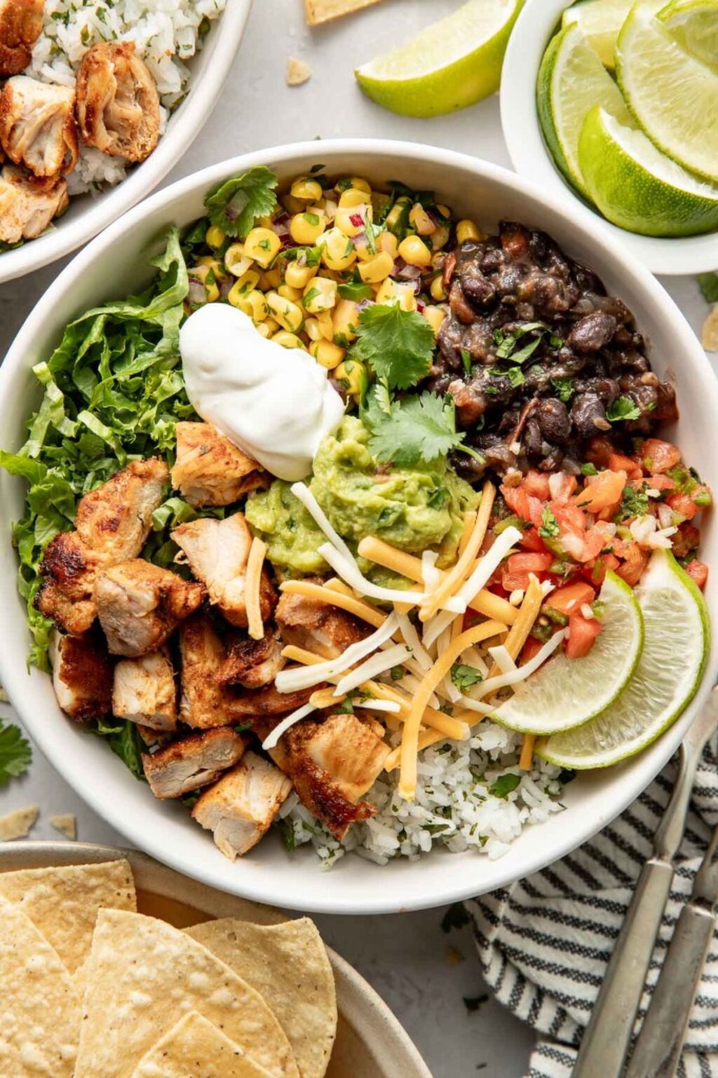 Copycat Chipotle Chicken Bowls