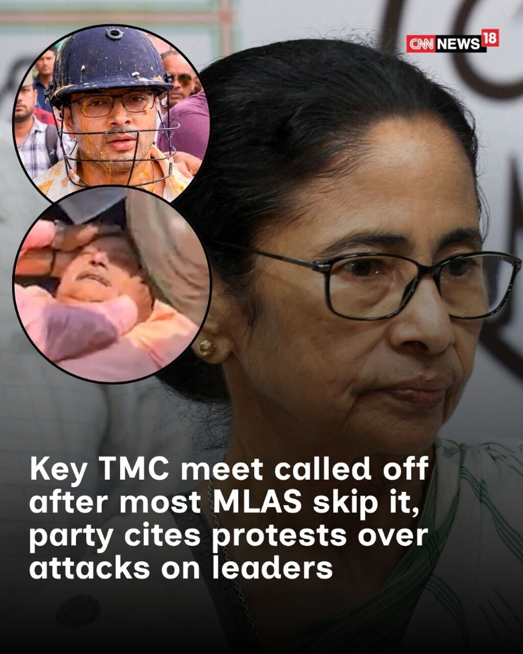 Key TMC Meet Called Off After Most MLAs Skip It, Party Cites Protests Over Attacks On Leaders