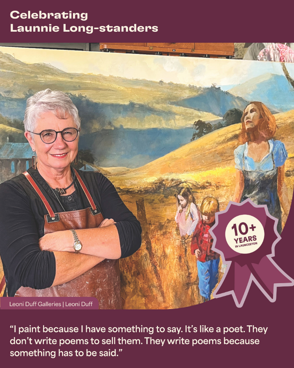 Launnie Long-standers: Leoni Duff Studio & Gallery