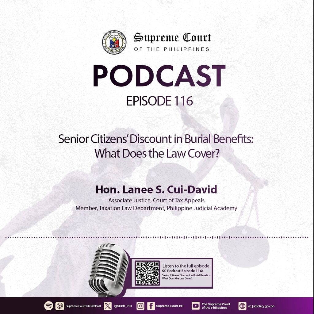 EPISODE 116: Senior Citizens&rsquo; Discount in Burial Benefits: What Does the Law Cover?