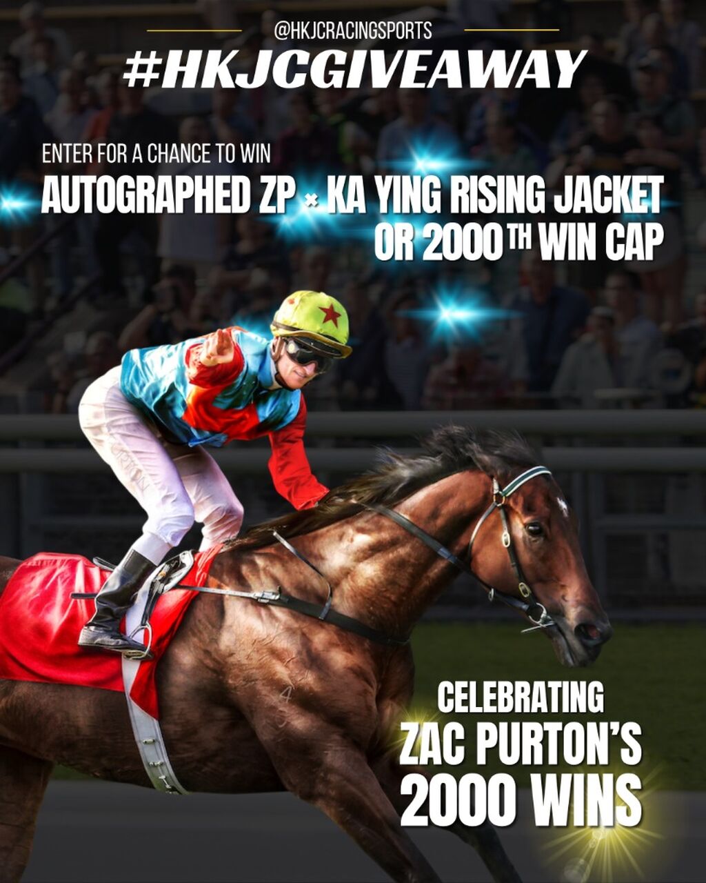 Zac Purton 2000 wins giveaway T&C