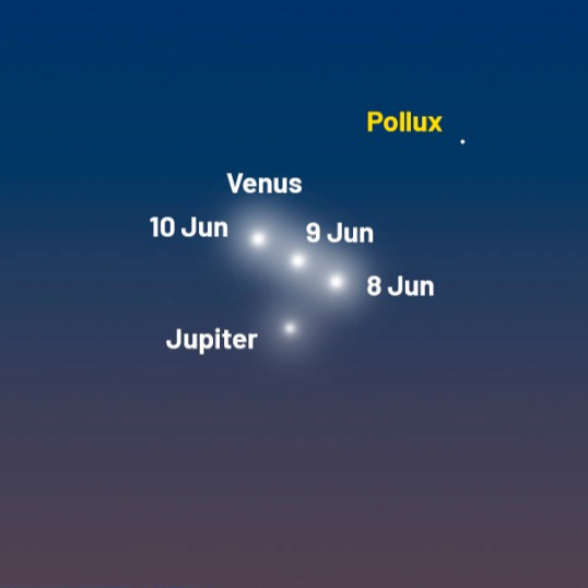 Venus Jupiter conjunction