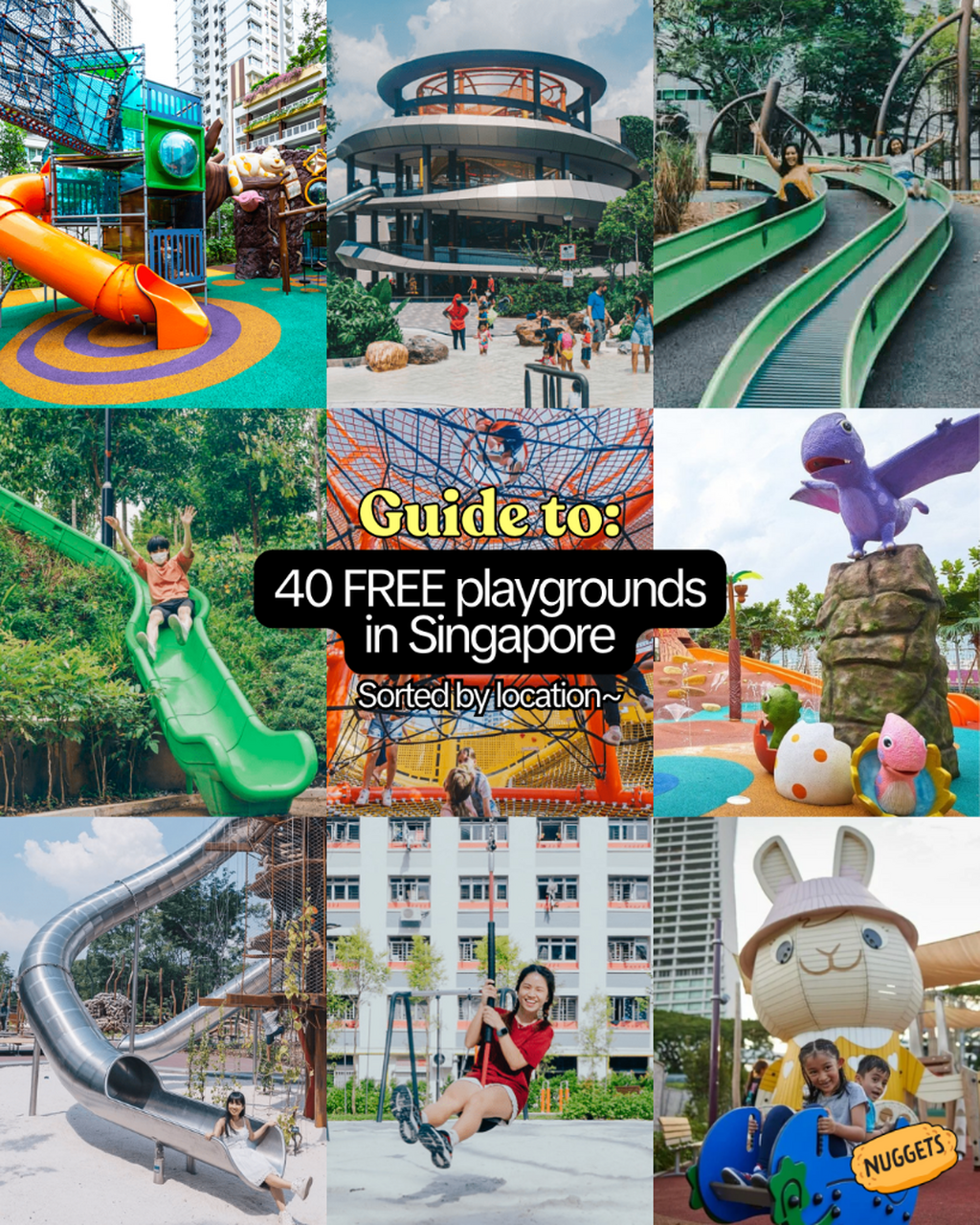 40 Best Free Playgrounds In Singapore &ndash; Unique Themes, Water Play Areas & Giant Slides