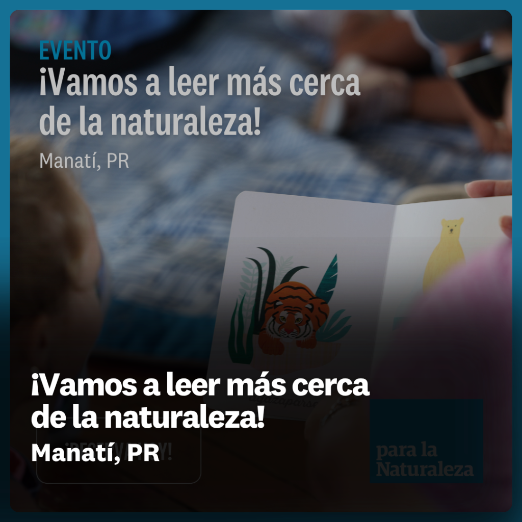 &iexcl;Vamos a leer m&aacute;s cerca de la naturaleza!