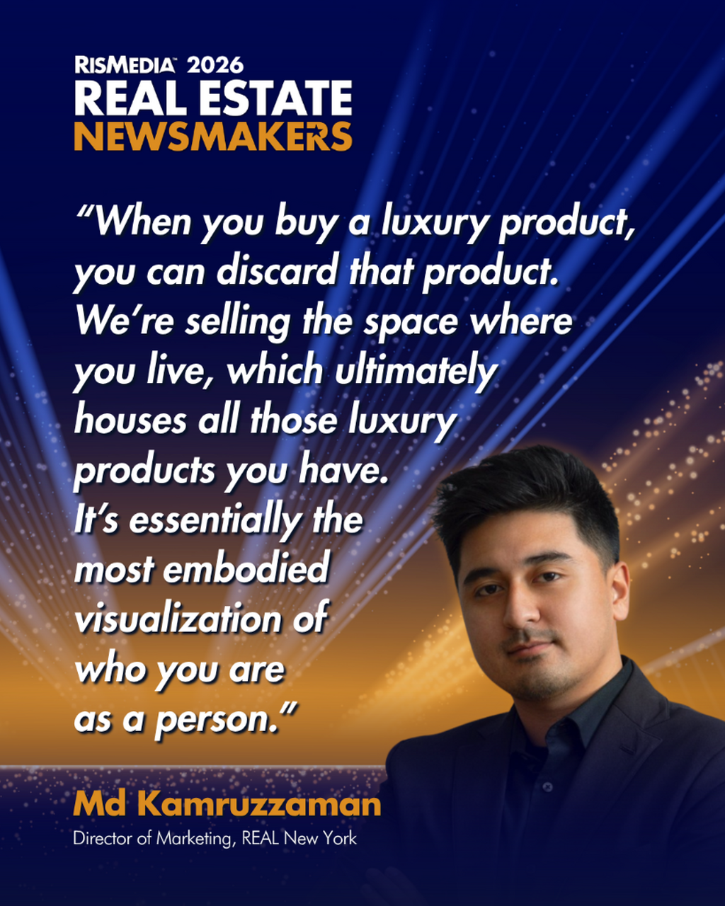 Md Kamruzzaman on Telling the Right Stories for Luxury Buyers