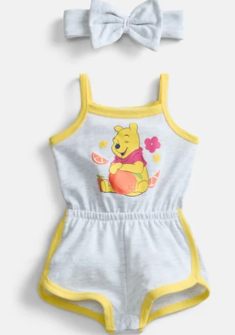 Winnie Graphic Romper