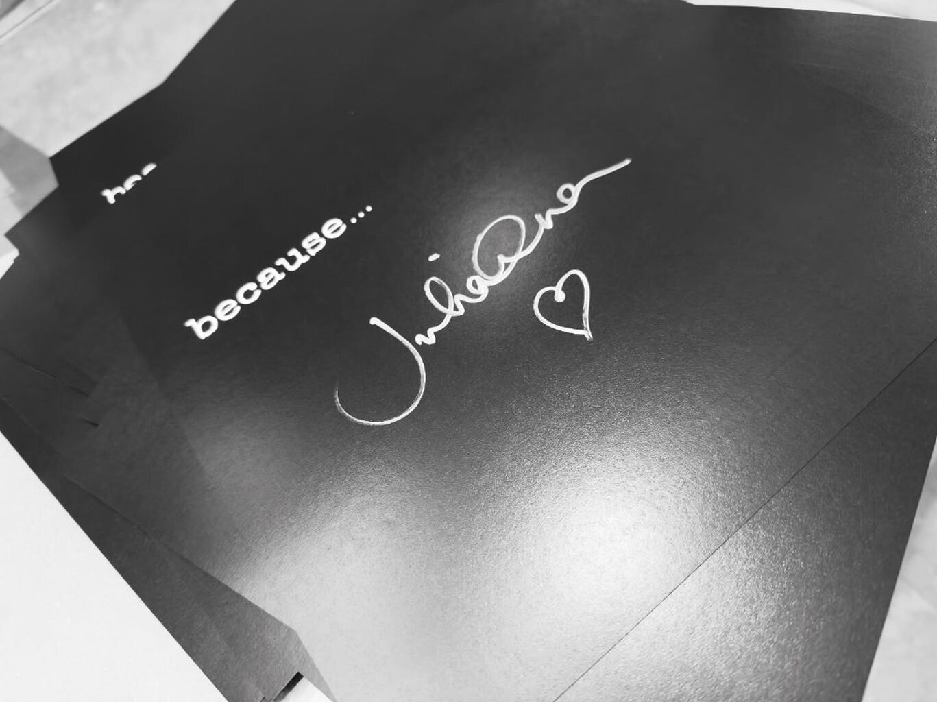 because... EP Black - Signed | TalkShopLive&reg;