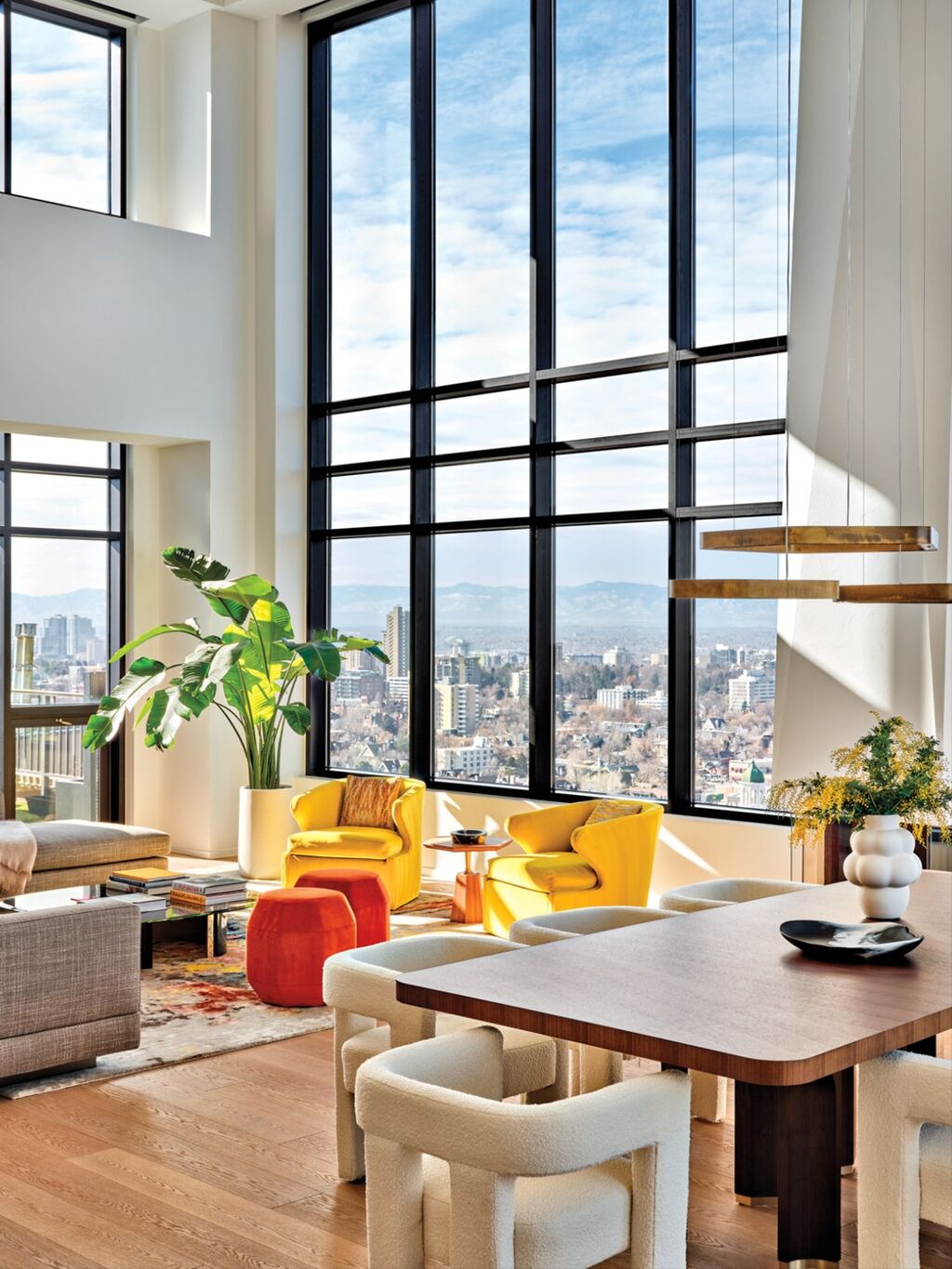 Anne Marie Ostmeyer Designs A Colorful Denver Penthouse