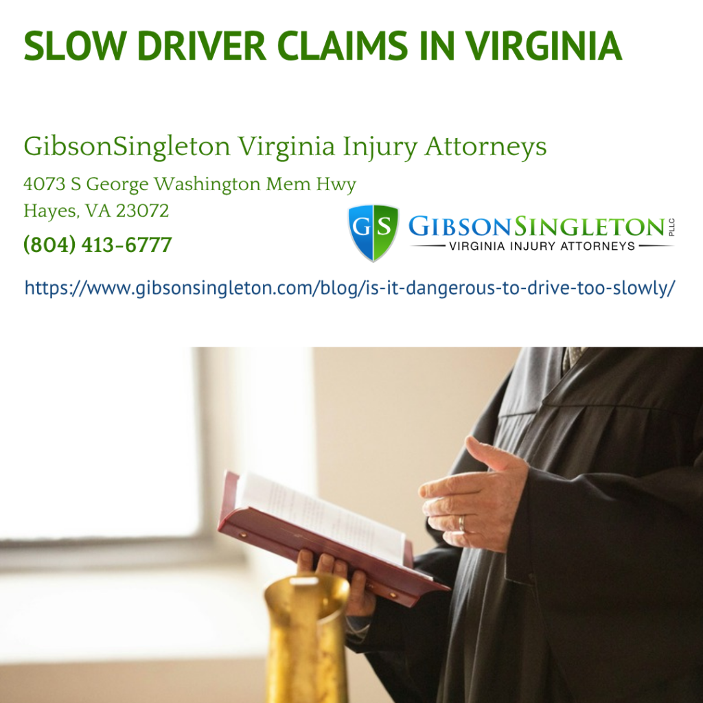 Is It Dangerous to Drive Too Slowly?