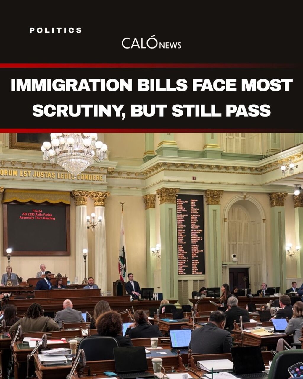 Immigration bills face most scrutiny, but still pass