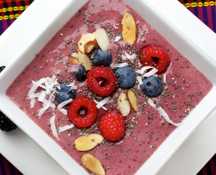 Cherry Berry Smoothie Bowl