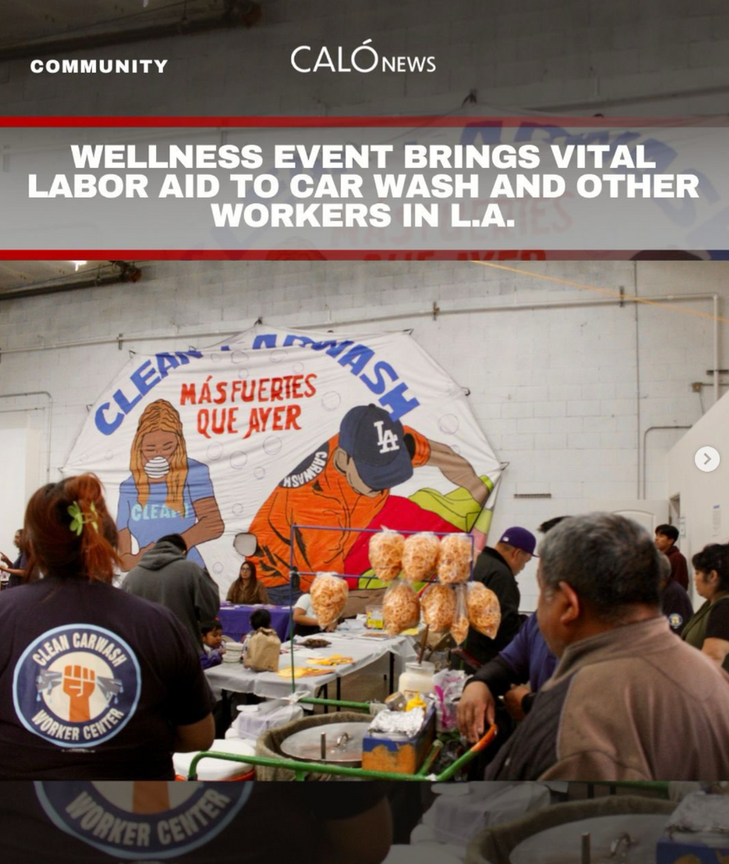 Wellness event brings vital labor aid to car wash and other workers in L.A.