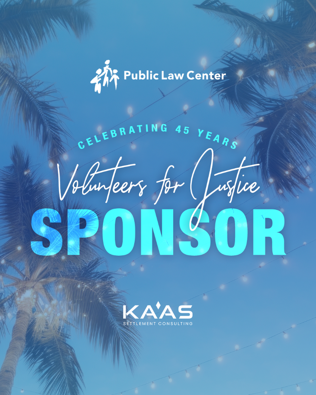 Public Law Center Volunteers For Justice Dinner