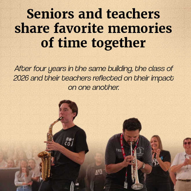 Seniors and teachers share favorite memories of time together
