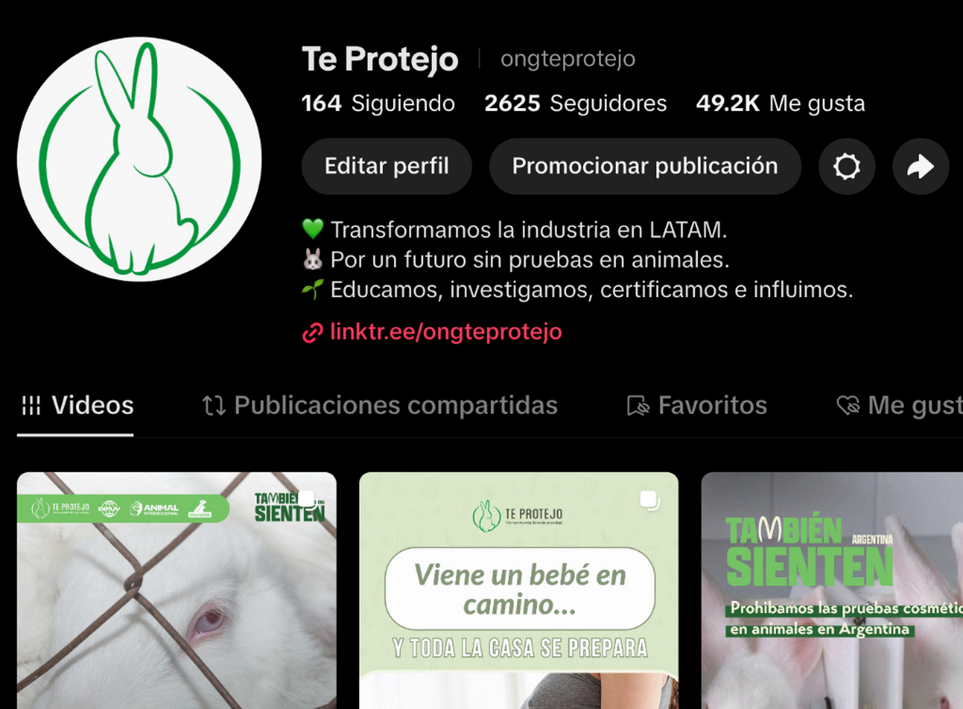 S&iacute;guenos en Tiktok 