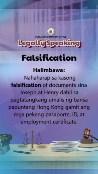 #SCphLegallySpeaking "Falsification"