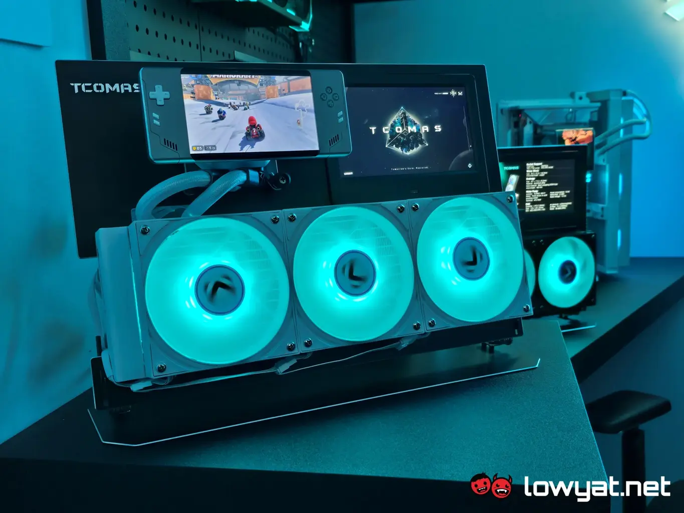 Tcomas Showcases AIO Cooling Solutions And Casings