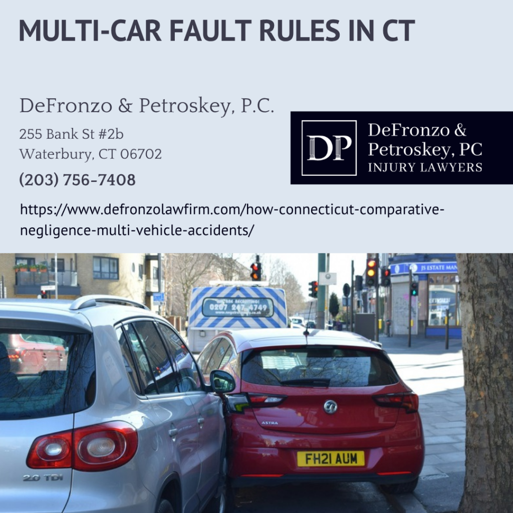 How Does Connecticuts Modified Comparative Negligence Rule Under  52-572h Affect Multi-Vehicle Accidents?