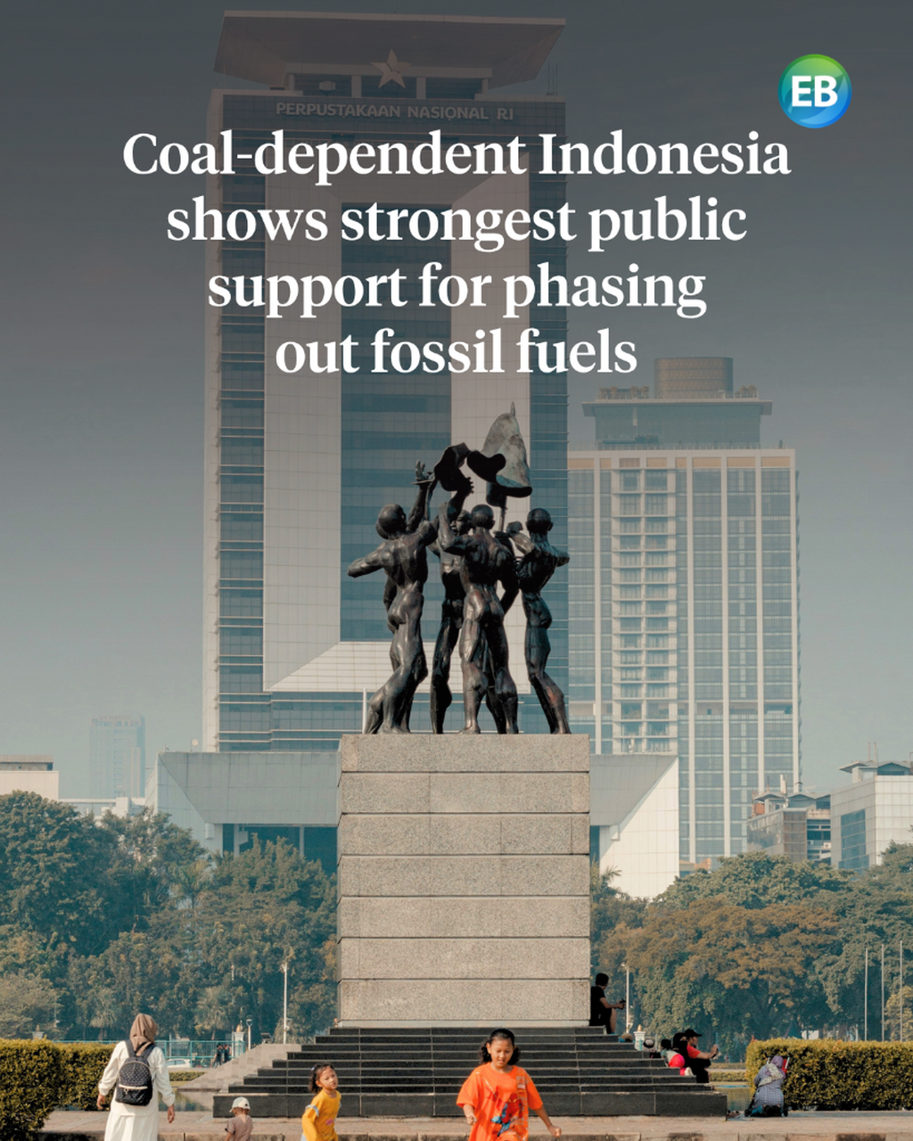 Coal-dependent Indonesia shows strongest public support for phasing out the fossil fuel
