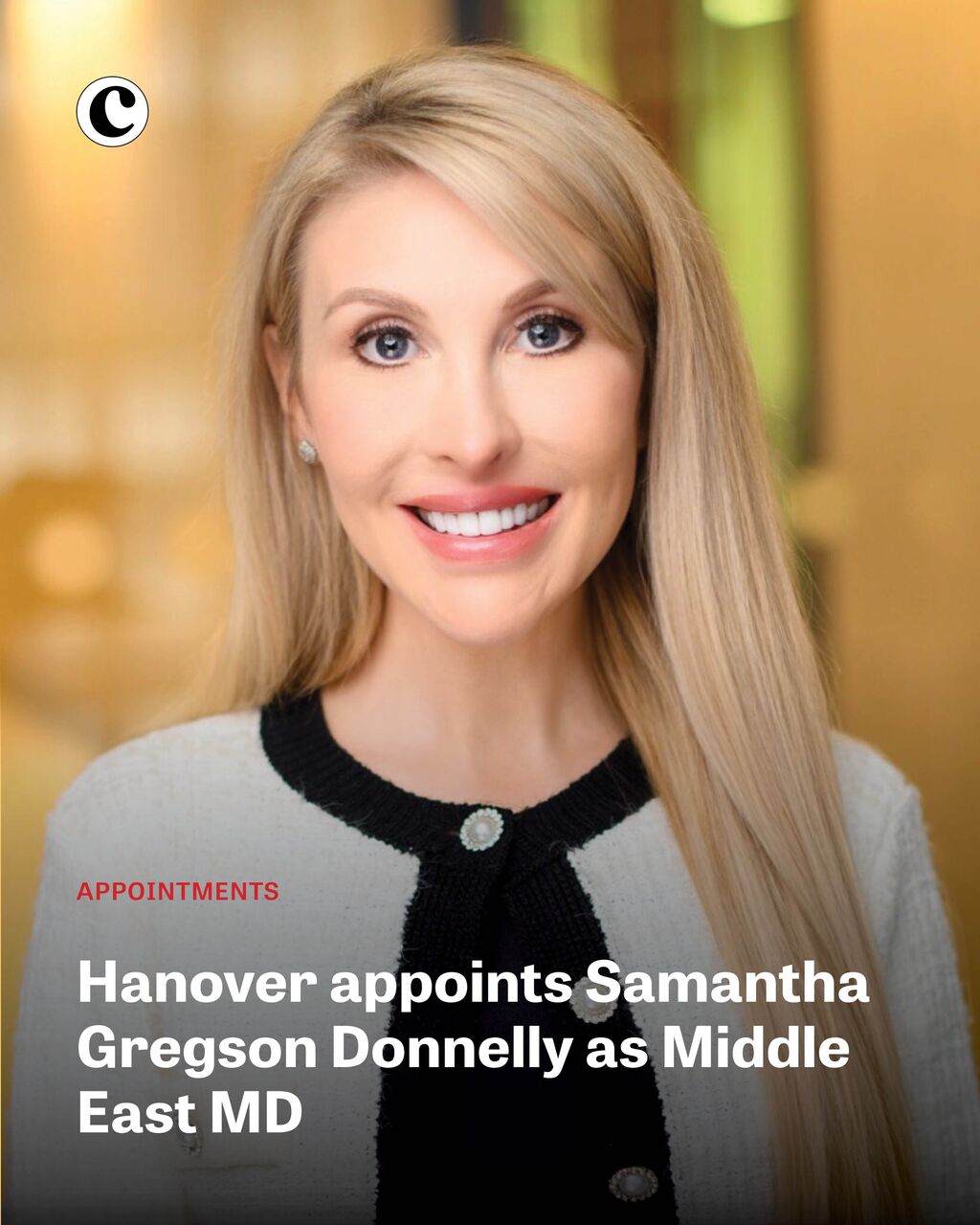 Hanover appoints Samantha Gregson Donnelly as Middle East MD
