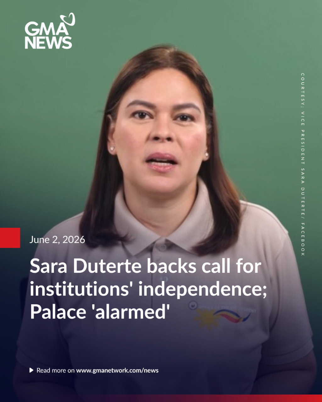 Sara Duterte backs call to protect 