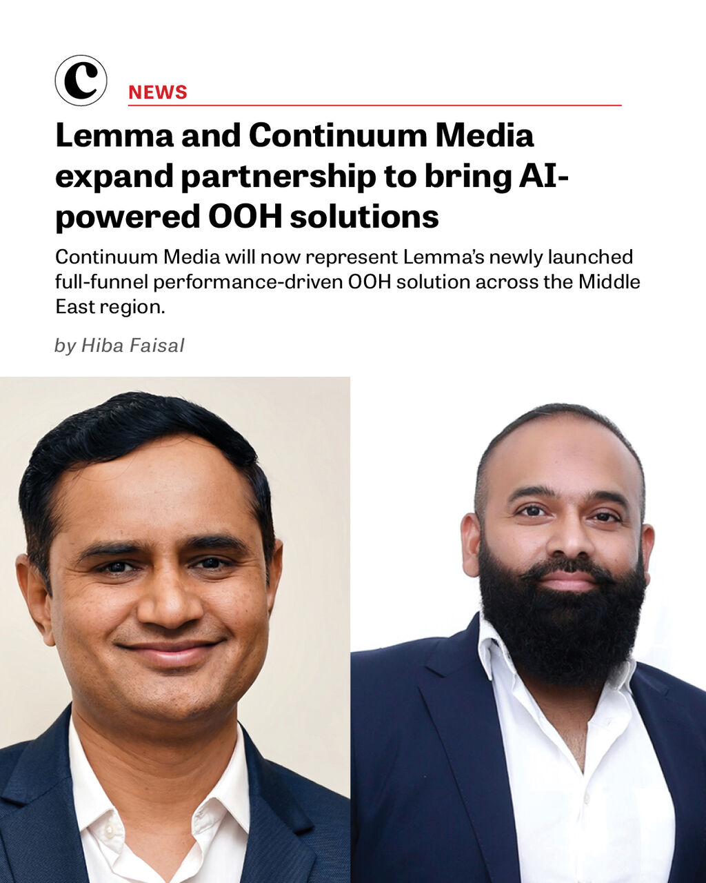 Lemma and Continuum Media expand partnership to bring AI-powered OOH solutions